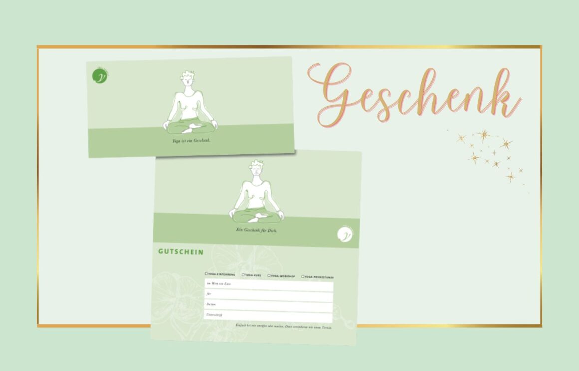 Yoga-Gutschein für Deine Liebsten