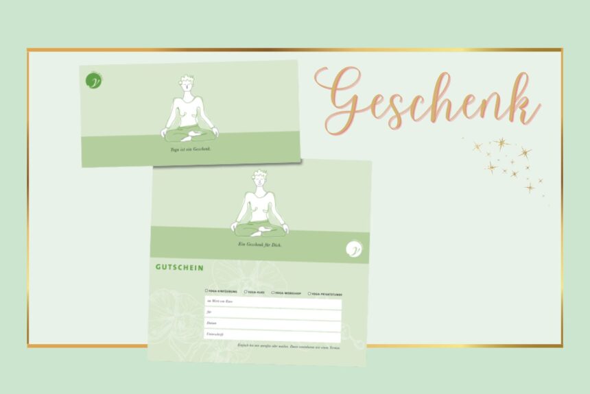 Webseite Format für Aktuell (48) Yoga-Gutschein für Deine Liebsten
