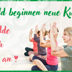 Ab 26.10. beginnen neue Präventionskurse